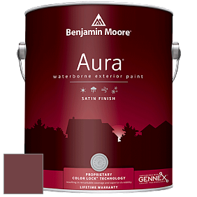 Benjamin Moore Aura 631 Waterborne Exterior Satin Finish краска цвет AF-300 