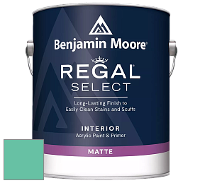 Benjamin Moore 548 IRegal Select Interior Paint - Matte краска цвет 2043-40 Egyptian Green