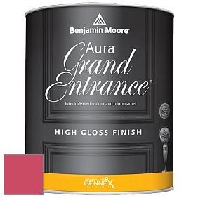 Benjamin Moore Aura 148 Grand Entrance High Gloss эмаль цвет 2000-30 Red Tulip