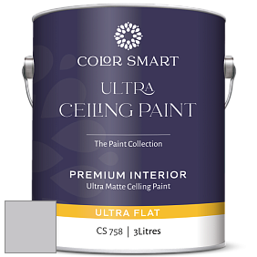 COLOR SMART CS 758 ULTRA CEILING PAINT ультраматовая краска цвет NCS S 2002-R50B 