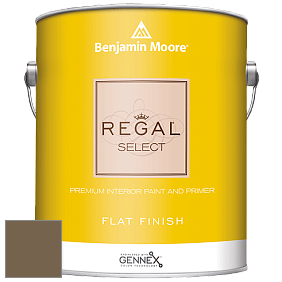 Benjamin Moore 547 Regal Select Waterborne Interior Flat Finish краска цвет AF-120 
