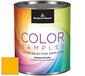 Benjamin Moore 127 Color Samples 0,465 л краска-пробник цвет 2021-10 Yellow Flash