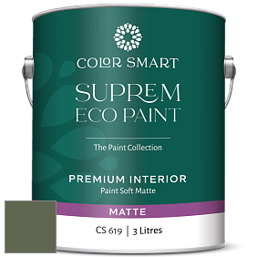 COLOR SMART CS 619 SUPREM ECO PAINT матовая краска цвет 455 Sweet Basil