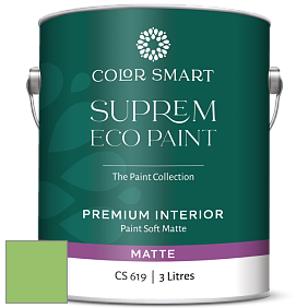 COLOR SMART CS 619 SUPREM ECO PAINT матовая краска цвет 558 Killala Green