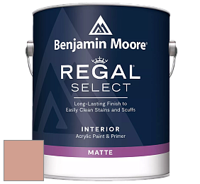 Benjamin Moore 548 IRegal Select Interior Paint - Matte краска цвет 1193 Palazzo Pink