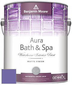 Benjamin Moore Aura 532 Bath & Spa Waterborne Interior Paint Matte Finish краска цвет NCS S 3050-R60B 