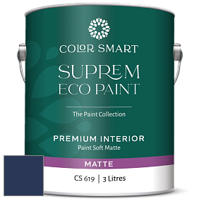 COLOR SMART CS 619 SUPREM ECO PAINT матовая краска цвет RAL 5003 