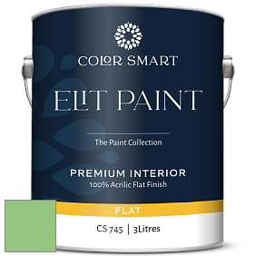 COLOR SMART CS 745 ELIT PAINT глубокоматовая моющаяся краска цвет NCS S 1050-G20Y 