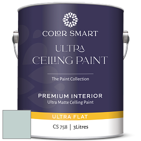 COLOR SMART CS 758 ULTRA CEILING PAINT ультраматовая краска цвет 687 Annapolis Green