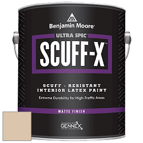 Benjamin Moore 484 Ultra Spec SCUFF-X Interior Matte Finish краска цвет 959 Antique Parchment