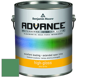 Benjamin Moore 794 Advance Interior Paint-High Gloss глянцевая алкидная эмаль цвет NCS S 3050-G10Y 