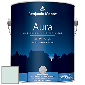 Benjamin Moore Aura 632 Waterborne Exterior Semi-Gloss Finish краска цвет 847 Sweet Dreams