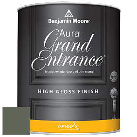 Benjamin Moore Aura 148 Grand Entrance High Gloss эмаль цвет AF-480 