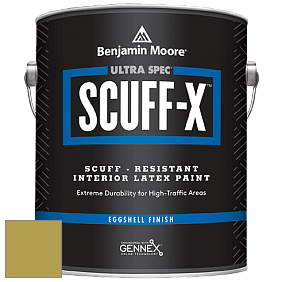 Benjamin Moore 485 Ultra Spec SCUFF-X Interior Eggshell Finish краска цвет 392 Olive Tree