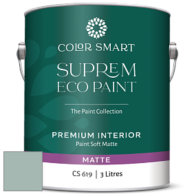 COLOR SMART CS 619 SUPREM ECO PAINT матовая краска цвет AC-19 BM AC-19