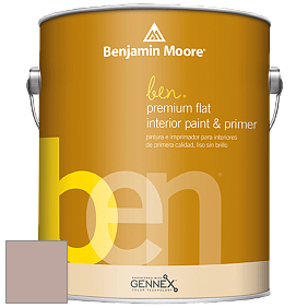 Benjamin Moore Ben W625 Premium Interior Latex Flat краска цвет 2097-50 Hint of Mauve
