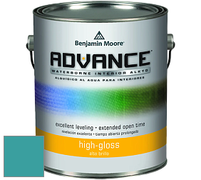 Benjamin Moore 794 Advance Interior Paint-High Gloss глянцевая алкидная эмаль цвет 741 San Jose Blue