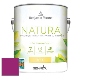 Benjamin Moore 514 Natura Interior Semi-Gloss Finish краска цвет RAL 4006 