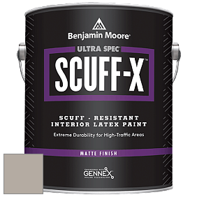 Benjamin Moore 484 Ultra Spec SCUFF-X Interior Matte Finish краска цвет AC-35 BM AC-35
