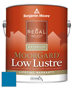 Benjamin Moore W103 Regal Select Exterior Paint-MoorGard Low Lustre Finish краска цвет 791 Paddington Blue