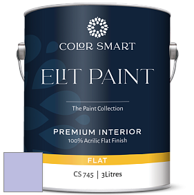 COLOR SMART CS 745 ELIT PAINT глубокоматовая моющаяся краска цвет NCS S 1030-R60B 