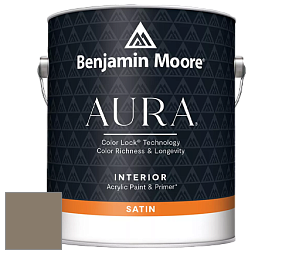Benjamin Moore Aura 526 Waterborne Interior Satin Finish покрытие цвет 979 Stampede