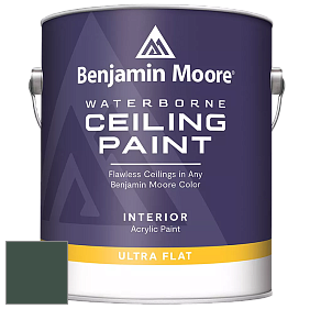 Benjamin Moore 508 Waterborne Ceiling Paint краска для потолков цвет 2041-10 Hunter Green