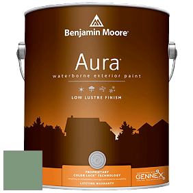 Benjamin Moore Aura 634 Waterborne Exterior Low Lustre Finish краска цвет HC-128 BM HC-128