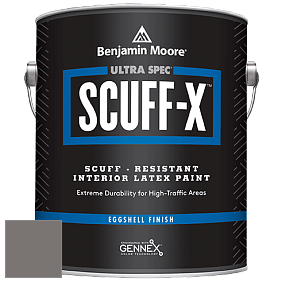 Benjamin Moore 485 Ultra Spec SCUFF-X Interior Eggshell Finish краска цвет 1462 Gray Mountain