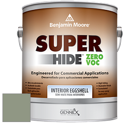 Benjamin Moore 357 Super Hide Zero Voc Interior Eggshell краска цвет 467 High Park