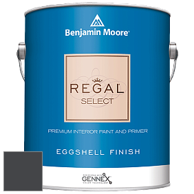 Benjamin Moore 549 Regal Select Waterborne Interior Eggshell Finish краска цвет 2132-20 Ebony King