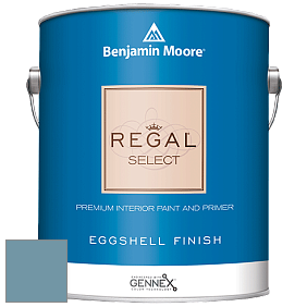 Benjamin Moore 549 Regal Select Waterborne Interior Eggshell Finish краска цвет 1664 Sea Reflections