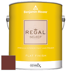 Benjamin Moore 547 Regal Select Waterborne Interior Flat Finish краска цвет RAL 3009 