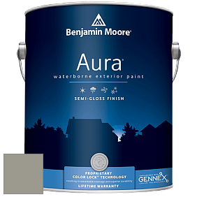 Benjamin Moore Aura 632 Waterborne Exterior Semi-Gloss Finish краска цвет 1559 Arctic Shadows