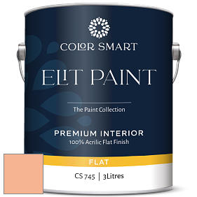 COLOR SMART CS 745 ELIT PAINT глубокоматовая моющаяся краска цвет NCS S 1030-Y50R 