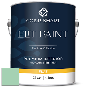 COLOR SMART CS 745 ELIT PAINT глубокоматовая моющаяся краска цвет NCS S 1030-G 