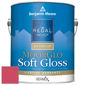 Benjamin Moore W096 Regal Select Exterior Paint-Moor GloSoft Gloss Finish краска цвет 2001-30 Spring Tulips