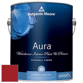 Benjamin Moore Aura 524 Waterborne Interior Eggshell Finish краска цвет RAL 3001 