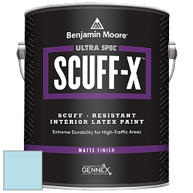 Benjamin Moore 484 Ultra Spec SCUFF-X Interior Matte Finish краска цвет 785 Morning Glory