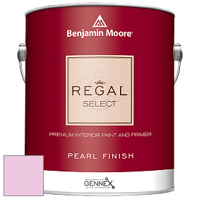 Benjamin Moore 550 Regal Select Waterborne Interior Pearl Finish краска цвет 2079-60 Pink Cherub
