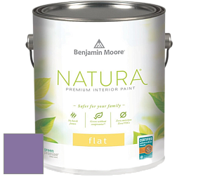 Benjamin Moore 512 Natura Interior Flat Finish матовая краска цвет RAL 4011 