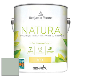 Benjamin Moore 514 Natura Interior Semi-Gloss Finish краска цвет 696 Pleasant Valley