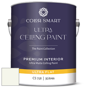 COLOR SMART CS 758 ULTRA CEILING PAINT ультраматовая краска цвет OC-122 Cotton Balls