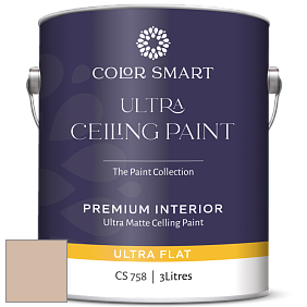 COLOR SMART CS 758 ULTRA CEILING PAINT ультраматовая краска цвет 2163-50 Burlap