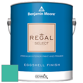 Benjamin Moore 549 Regal Select Waterborne Interior Eggshell Finish краска цвет 657 Sea of Green