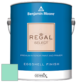 Benjamin Moore 549 Regal Select Waterborne Interior Eggshell Finish краска цвет 2039-50 Mermaid Green