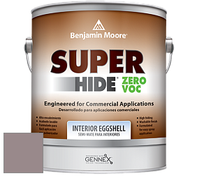 Benjamin Moore 357 Super Hide Zero Voc Interior Eggshell краска цвет 2114-40 Wet Concrete