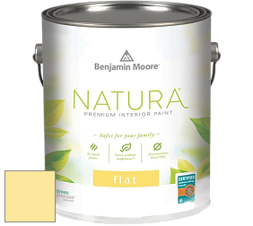 Benjamin Moore 512 Natura Interior Flat Finish матовая краска цвет NCS S 0530-G90Y 