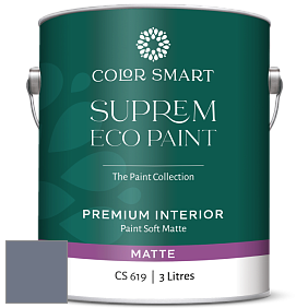 COLOR SMART CS 619 SUPREM ECO PAINT матовая краска цвет 1441 Amethyst Shadow