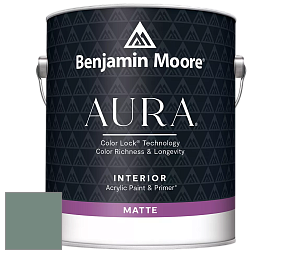 Benjamin Moore Aura 522 Interior Paint - Matte краска цвет 706 Cedar Mountains